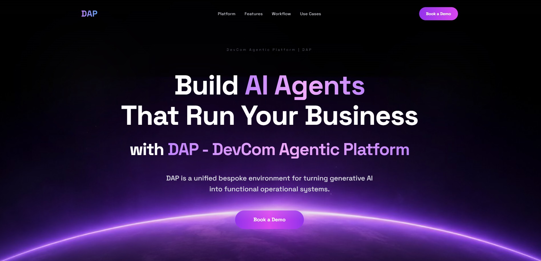 DevCom Agentic Platform | DAP